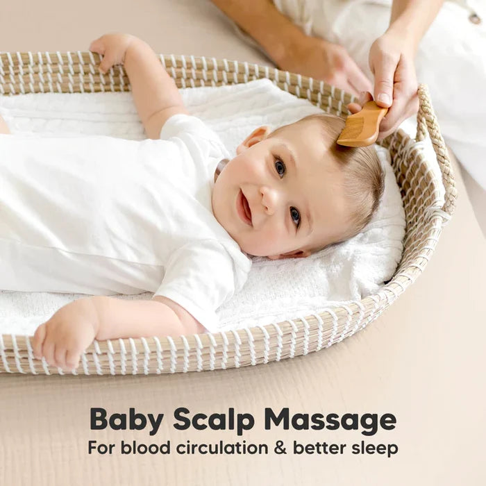 Keababies Baby Wooden Hair Care Set