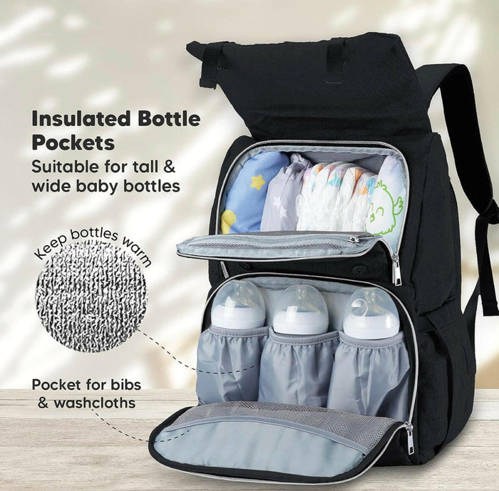 KeaBabies Explorer Diaper Backpack.