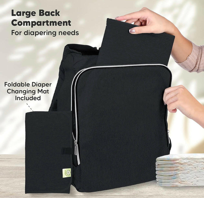 KeaBabies Explorer Diaper Backpack.