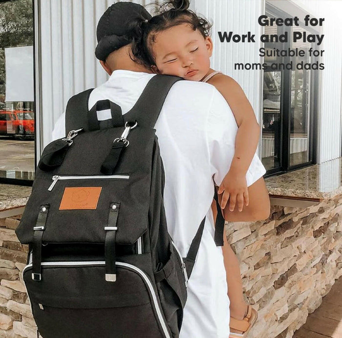 KeaBabies Explorer Diaper Backpack.
