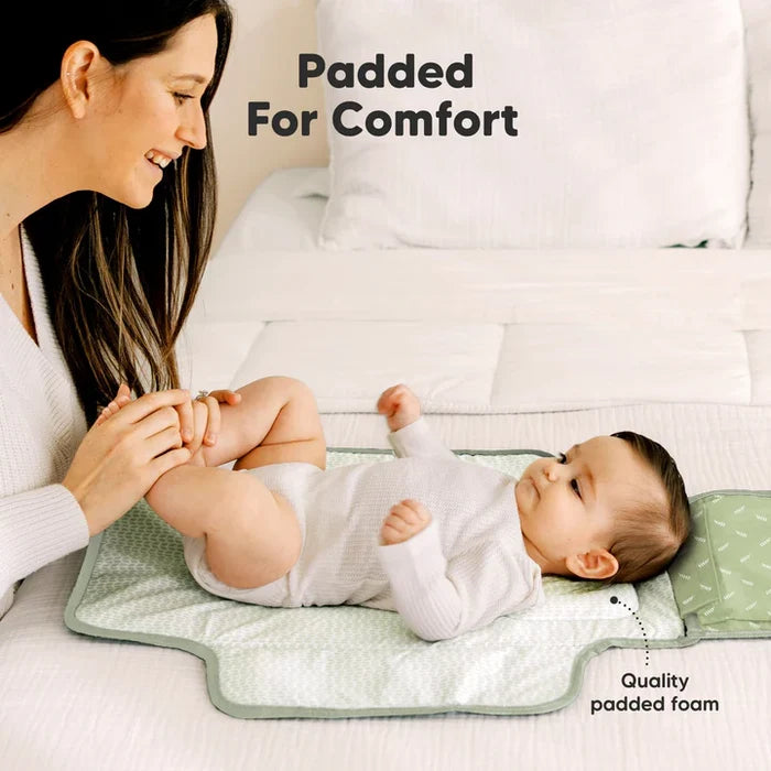 KeaBabies Ezee Diaper Changing Pad, Acacia