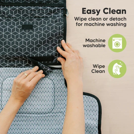 Keababies  Ezee Diaper Changing Pad (Black Geo)