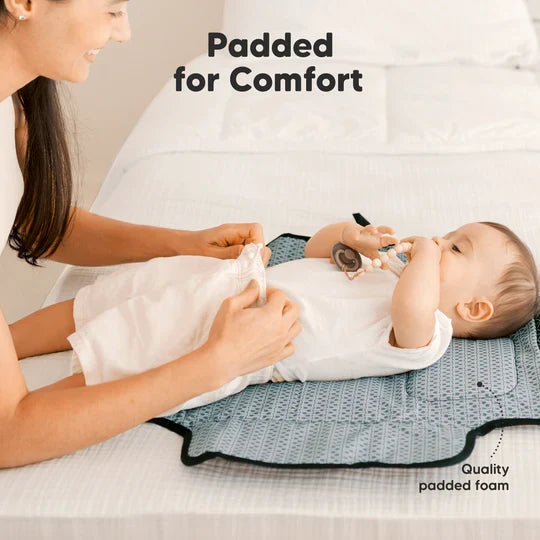 Keababies  Ezee Diaper Changing Pad (Black Geo)