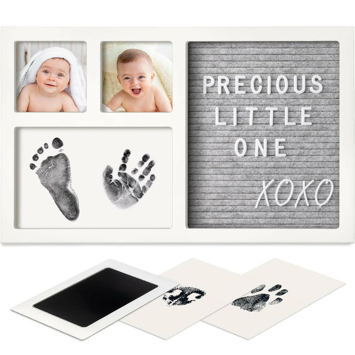 Keababies Heartfelt Inkless Frame with Letterboard (Alpine White)