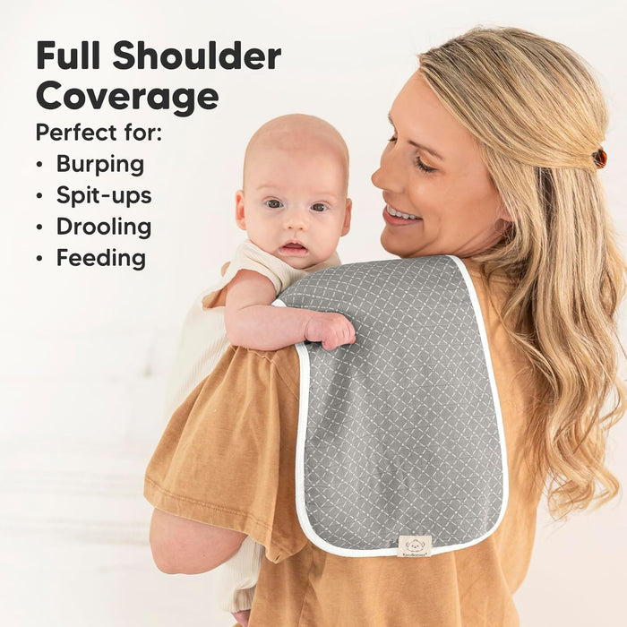 Keababies Softe 5-Pack Muslin Baby Burp Cloth (Nordic)