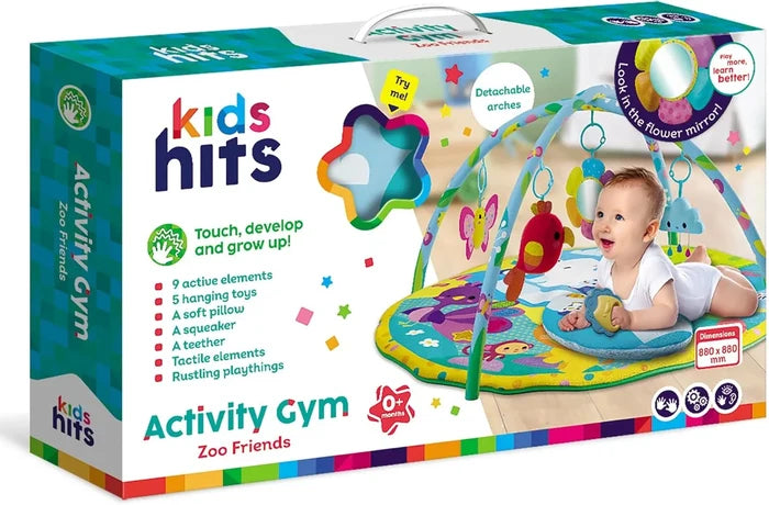 Kids Hits Activity Gym Zoo Friends