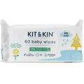 Kit & Kin Biodegradable Baby Wipes (60 Pcs)