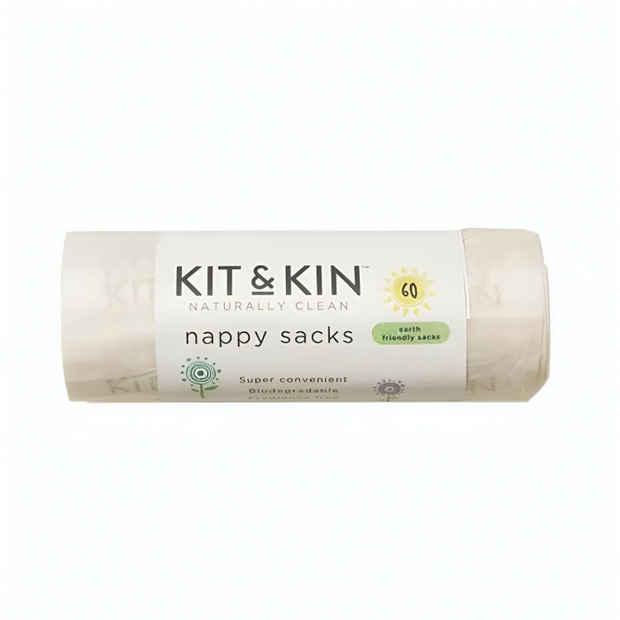 Kit & Kin Biodegradable Diaper Sacks - (60 Count)