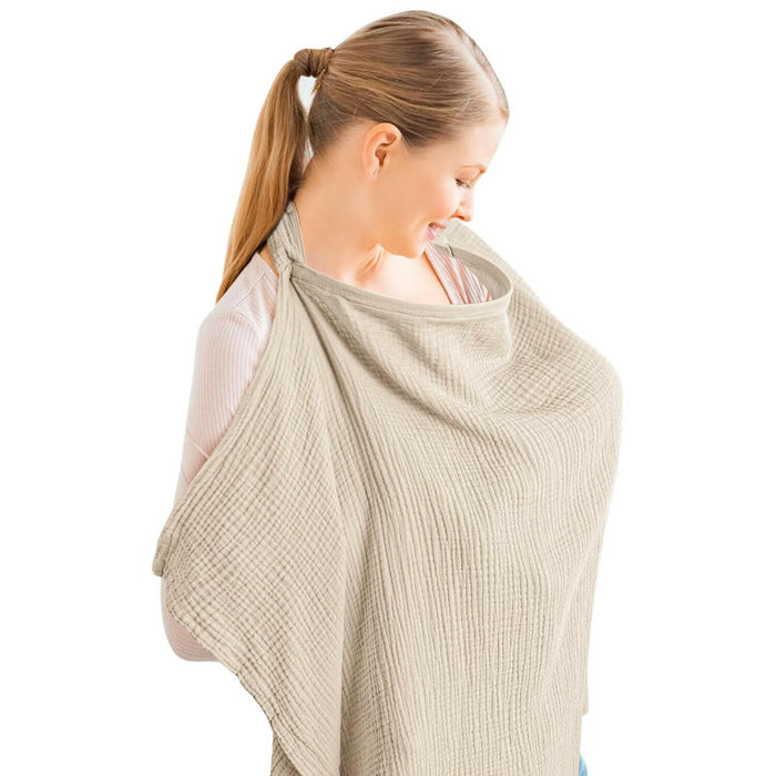 Konssy Muslin Nursing Cover for Baby Breastfeeding