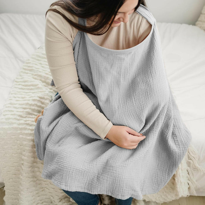 Konssy Muslin Nursing Cover for Baby Breastfeeding