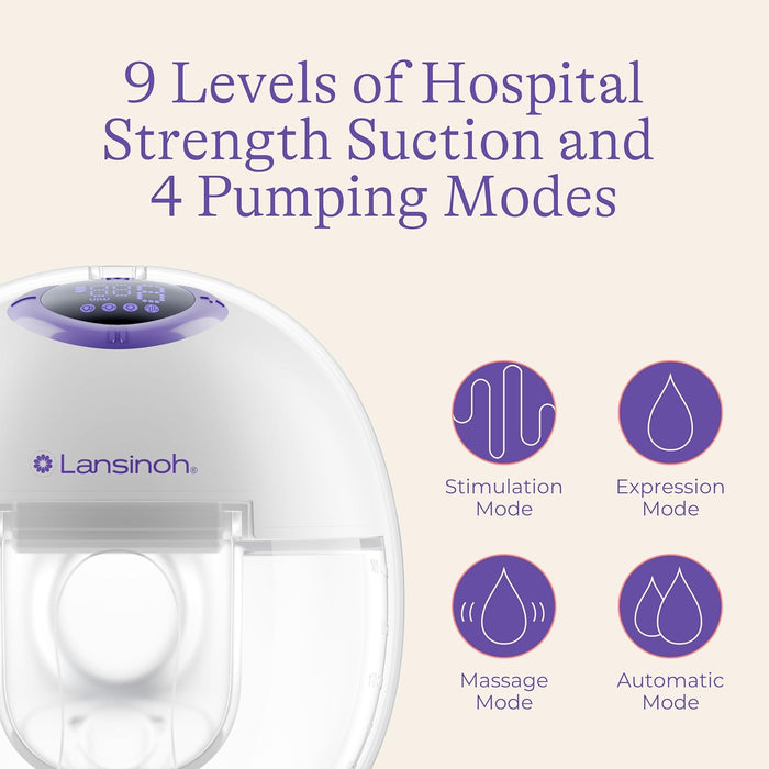 Lansinoh Discreet Duo Hands Free Electric Breast Pump