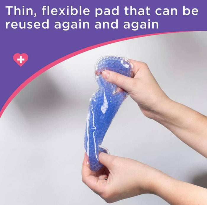 Lansinoh Hot and Cold Pads for Postpartum Essentials, Purple, 2 Count.