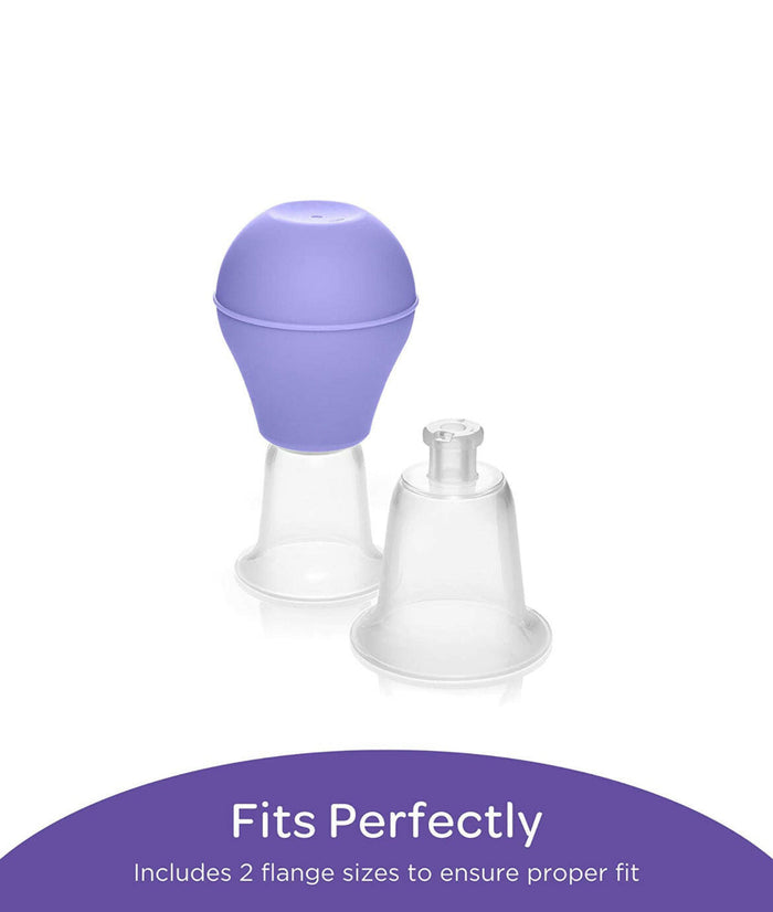 Lansinoh LatchAssist Inverted Nipple Corrector Nipple Everter, 2 Sizes.