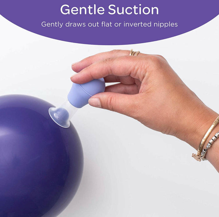 Lansinoh LatchAssist Inverted Nipple Corrector Nipple Everter, 2 Sizes.