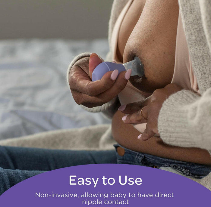 Lansinoh LatchAssist Inverted Nipple Corrector Nipple Everter, 2 Sizes.