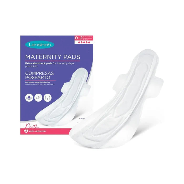 Lansinoh Maternity Pads, 0-2 Weeks Post-Birth (10 pads)