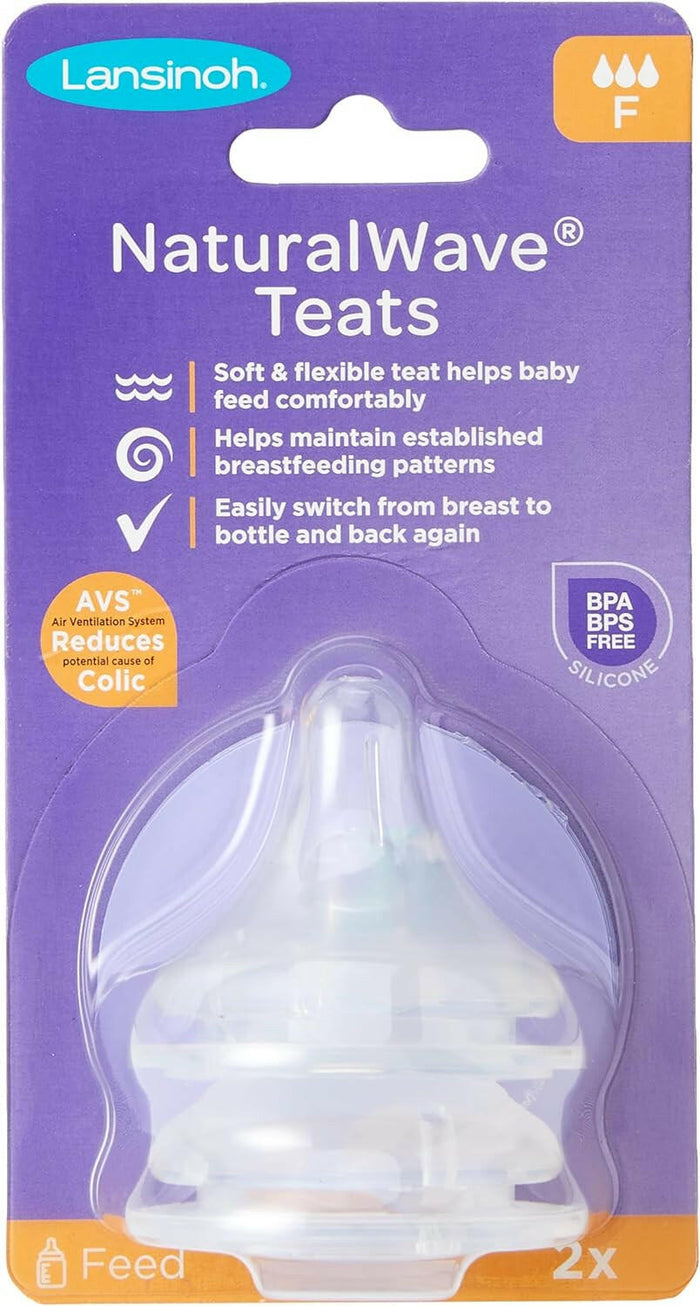 Lansinoh NaturalWave Fast Flow Teats 2pcs