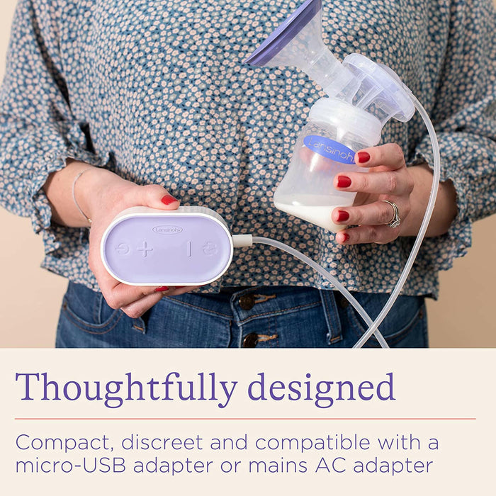 Lansinoh Compact Single Electric Breast Pump.