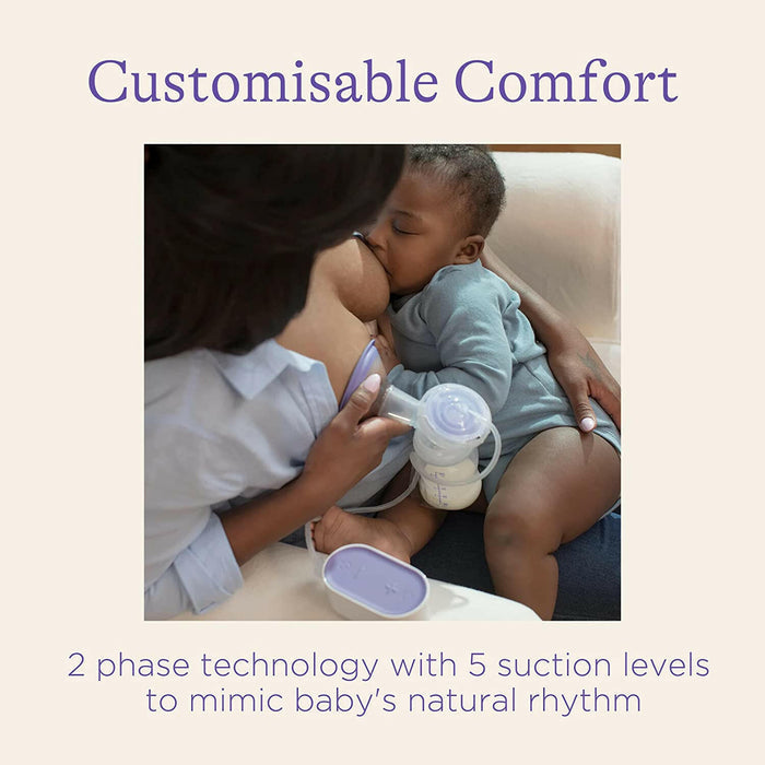 Lansinoh Compact Single Electric Breast Pump.