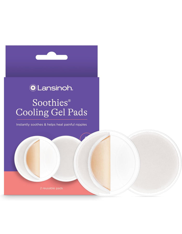 Lansinoh Soothies Breast Gel Pads for Breastfeeding and Nipple Relief (2 Pads)