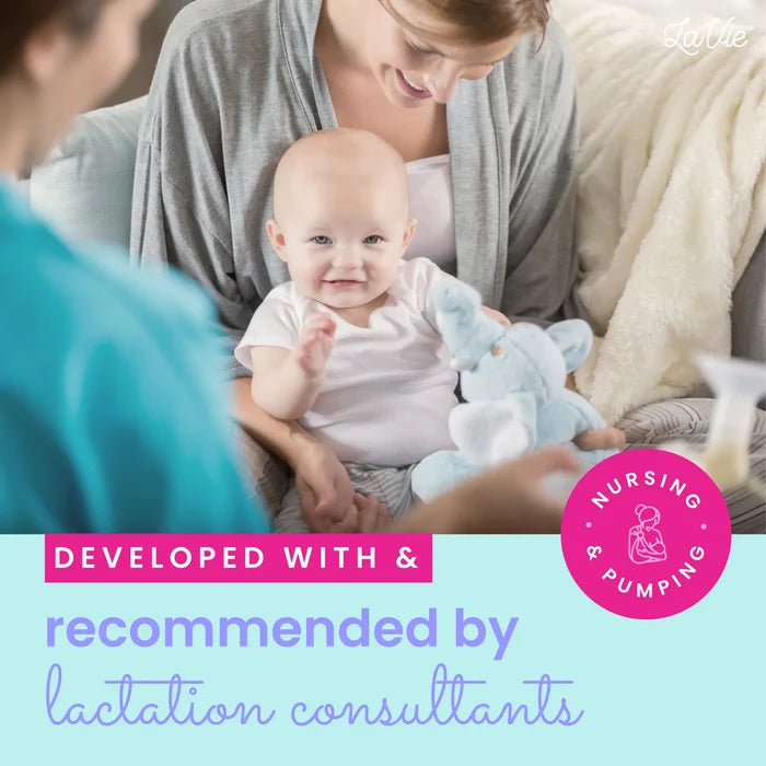 LaVie 3-in-1 Warming Lactation Massager (Periwinkle)