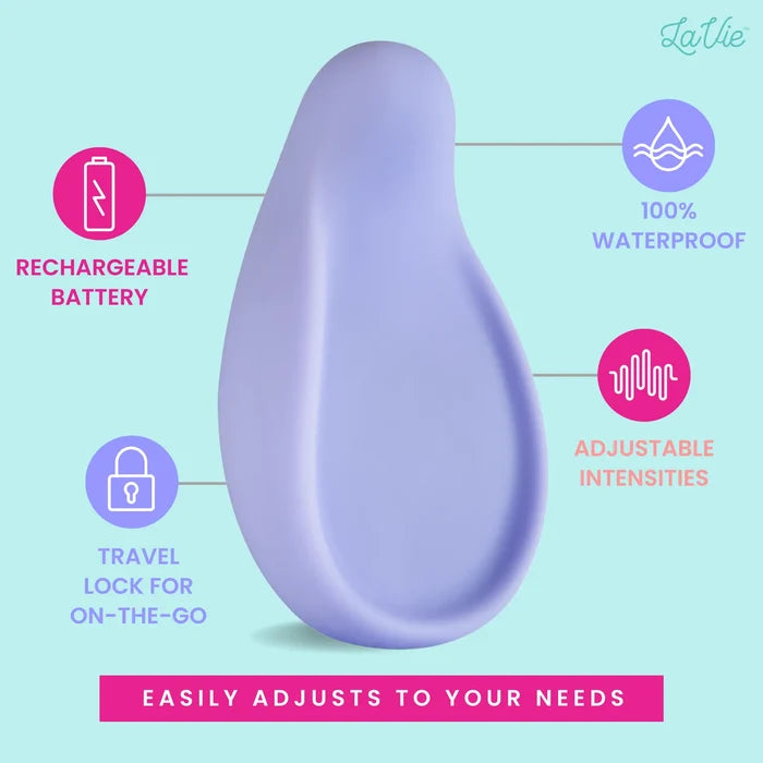 LaVie 3-in-1 Warming Lactation Massager (Periwinkle)