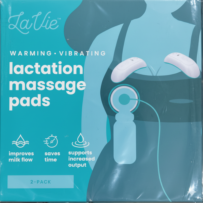 Lavie Warming Lactation Massager With Heat + Vibration Support For Improved Milk Flow, Clogged Ducts, Engorgement, Mastitis, Medical Grade