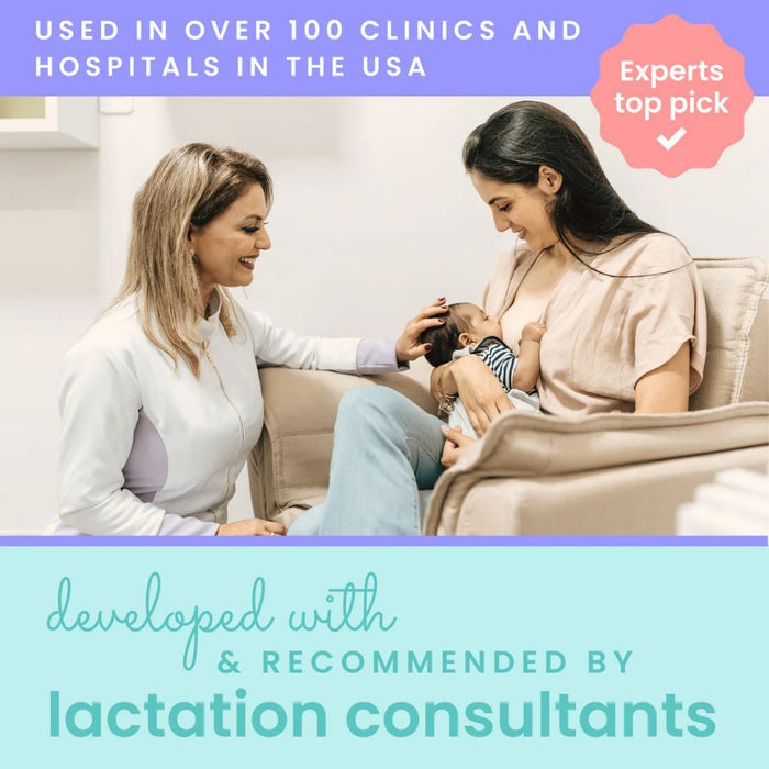 Lavie Warming Lactation Massager With Heat + Vibration Support For Improved Milk Flow, Clogged Ducts, Engorgement, Mastitis, Medical Grade