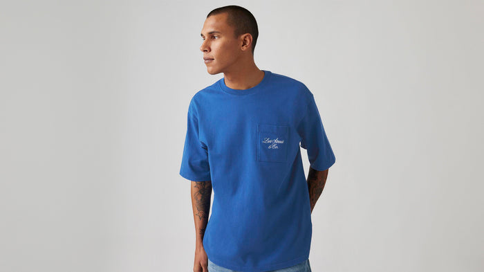 Levi's® Men's Half-Sleeve Graphic Pocket T-Shirt