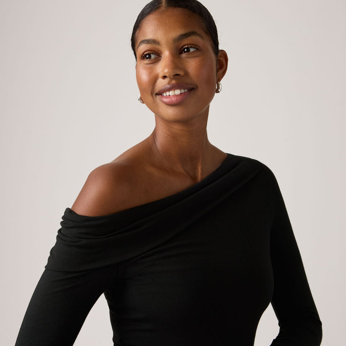 Levi's® Women's Clara Off Shoulder Long-Sleeve Top