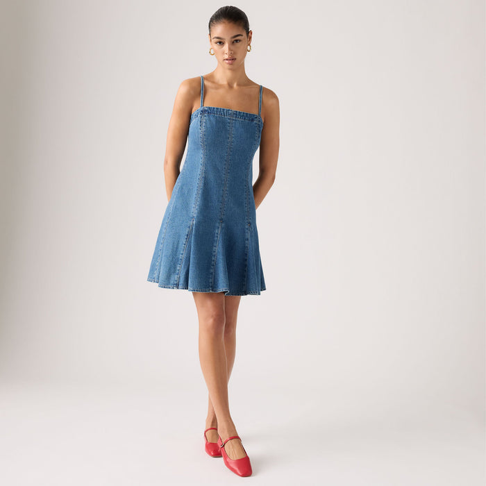 Levi's® Women's Denim Godet Dress