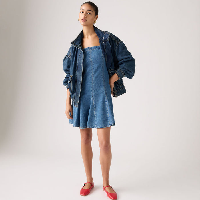Levi's® Women's Denim Godet Dress