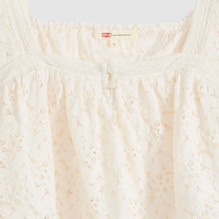 Levi's® Women's Dom Short-Sleeve Lace Blouse