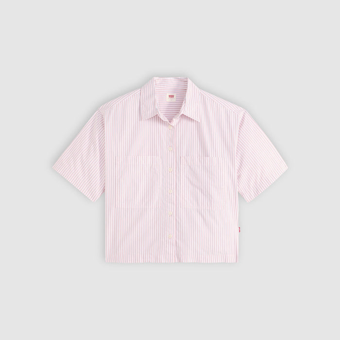 Levi's® Women's Harlie Short-Sleeve Cropped Shirt