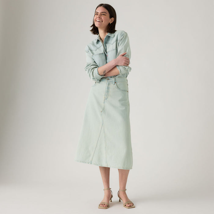 Levi's® Women's High-Rise A-Line Decon Skirt