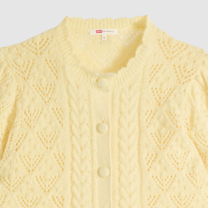 Levi's® Women's Pauline Pointelle Short-Sleeve Cardigan