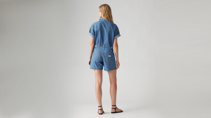 Levi's® Women's Short-Sleeve Surplus Romper
