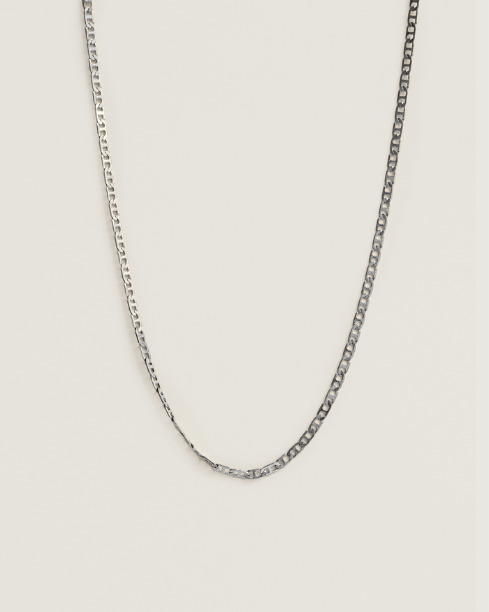 Link necklace - shell