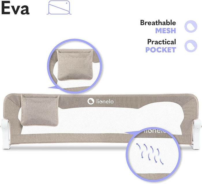 Lionelo Eva Bed Rail - Beige.