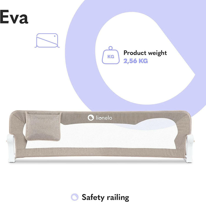 Lionelo Eva Bed Rail - Beige.