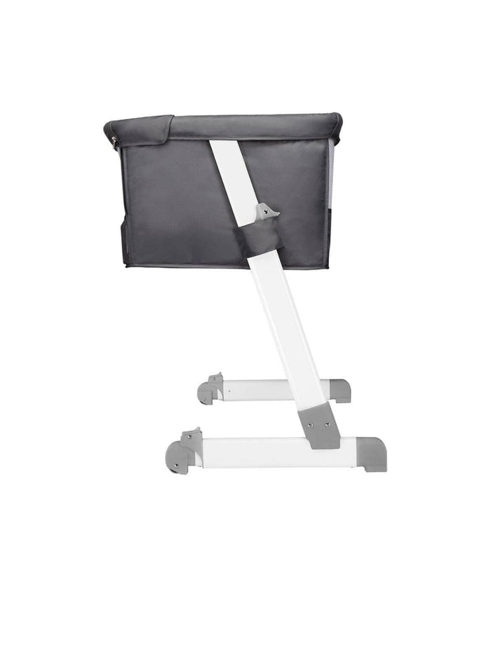 Lionelo - Theo Adjustable Bedside Cot - Dark Grey.
