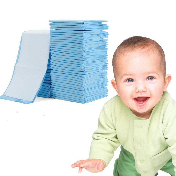 Little Story Disposable Diaper Mats for Changing - Pack of 100pcs
