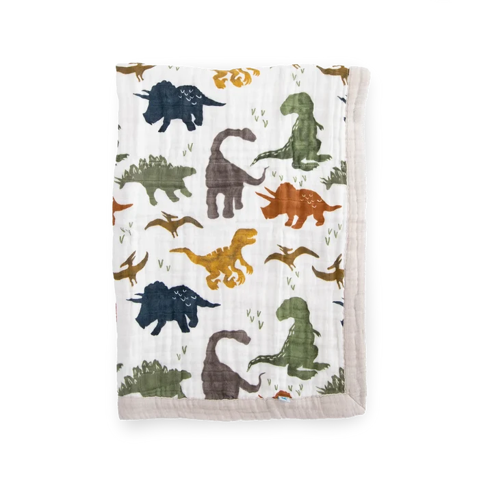 Little Unicorn Cotton Muslin Baby Blanket