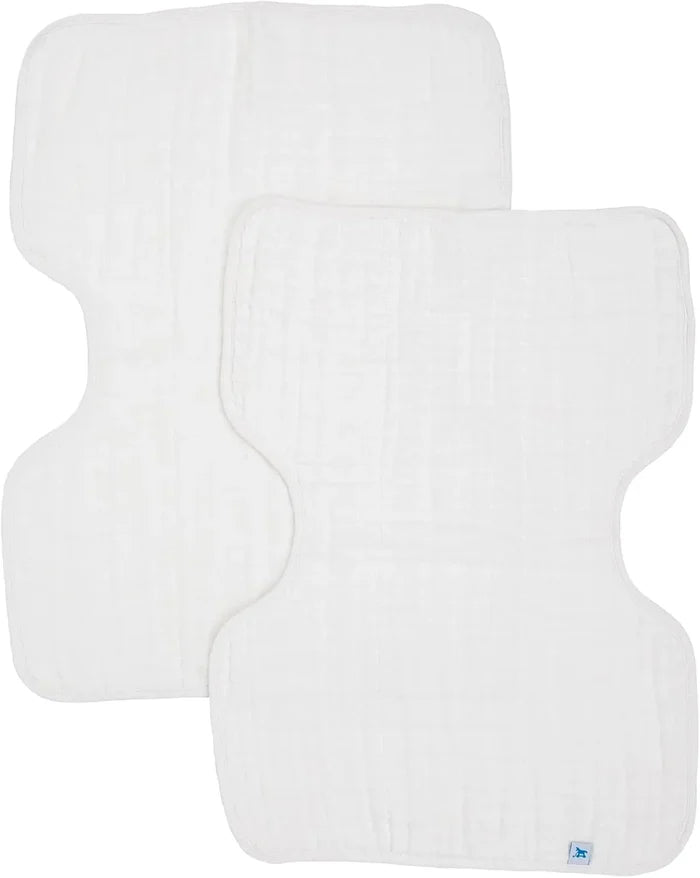 Little Unicorn Cotton Muslin Burp Cloth Set - Pack of 2
