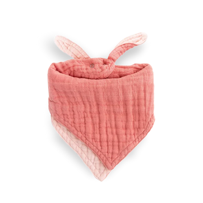 Little Unicorn Cotton Muslin Reversible Bandana Bib 2 Pack