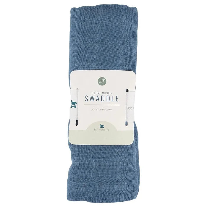Little Unicorn Deluxe (Made from Bamboo) Swaddle Single