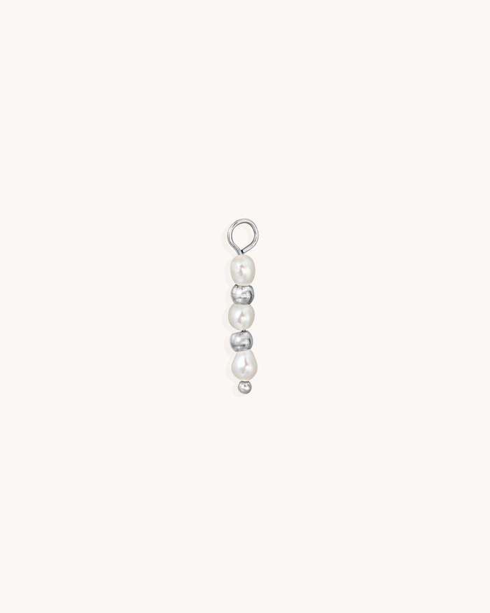 Long pearl charm
