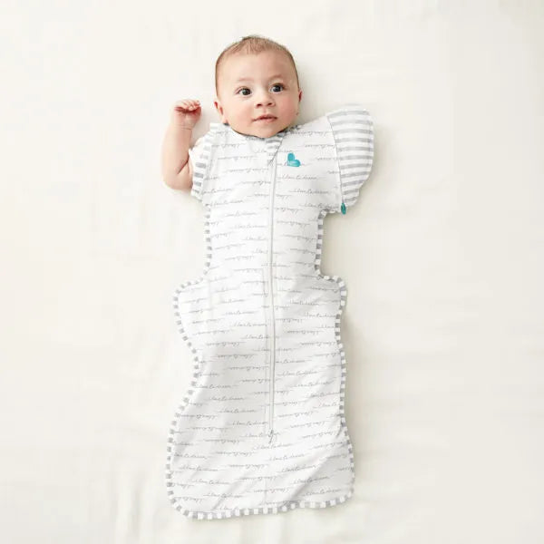 Love to Dream Swaddle UP Transition Bag Original, Stage 2 - White Dreamer (1.0 TOG)