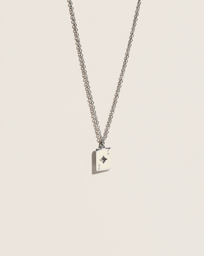 LTJ card necklace