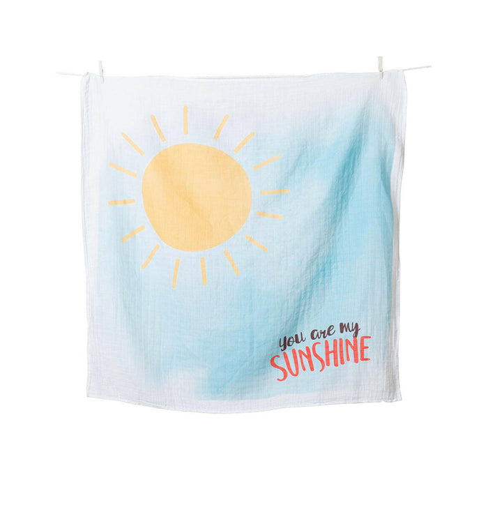 Lulujo - Baby's First Year Blanket & Card Set - Sunshine.